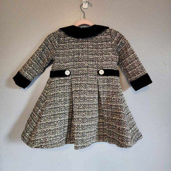 NWOT Blueberi Gold Dress & Matching Jacket Formal Set - Picture 5 of 9